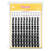 Fowendia California Sunset Lash Clusters showcase dramatic yet natural volume for day wear.