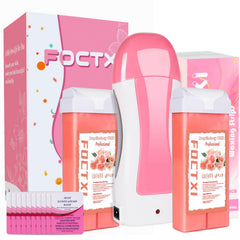 foxti roller waxer enables quick at-home hair removal