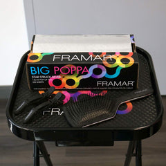Framar Big Poppa 10x14-inch sheets ideal for precise color placement.