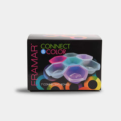 FRAMAR non-slip bottom bowls reduce spills while mixing dyes.