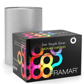 Framar Silver Hair Foil in a dispensing box enables quick, precise cuts.