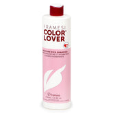 FRAMESI Color Lover Moisture Rich Shampoo bottle highlighting color care and hydration