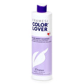 Framesi Color Lover Volume Boost Shampoo bottle front, designed for color-treated hair with volume lift.