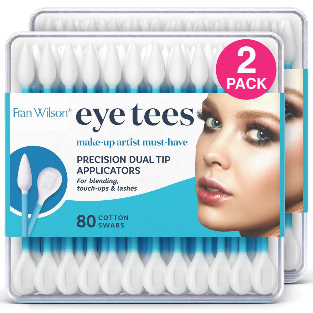 Fran Wilson Eye Tees cotton tips with pointed end for precise makeup blending