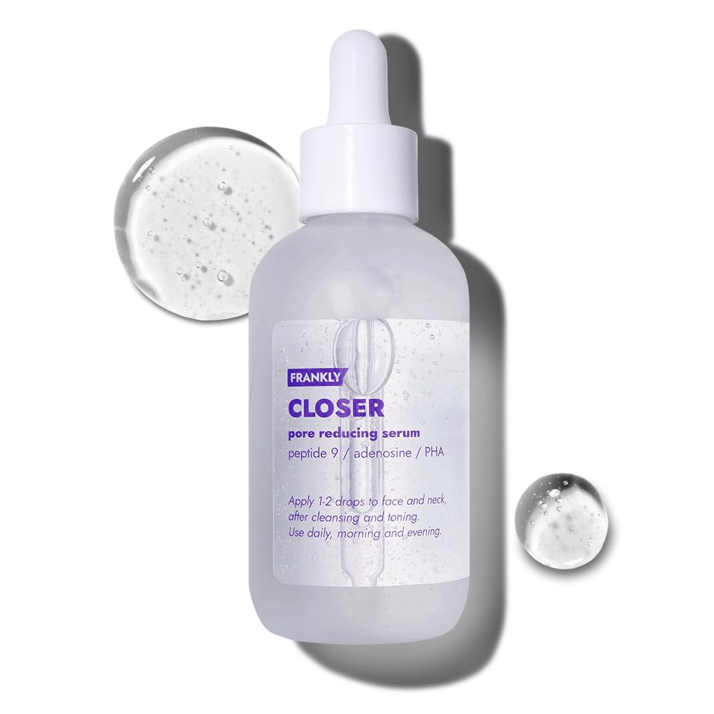 FRANKLY Closer Serum Mega Jumbo bottle for radiant glow and daily use