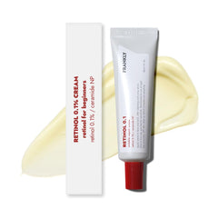 FRANKLY Retinol 0.1% crema, envase 1oz, ideal para una rutina nocturna suave.