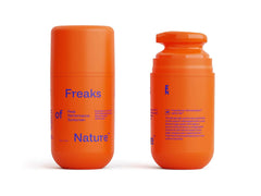Freaks of Nature Peak Performance SPF 50 bottle for portable mineral sun protection.