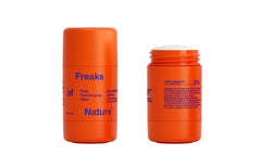 Freaks of Nature Peak Performance Sun Stick bottle shown, mineral sunscreen for everyday protection
