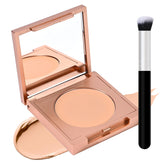 FREEORR iluminador de ojeras con pincel para un aspecto más fresco durante el día.