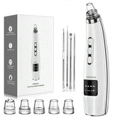 FREESHOW Blackhead Remover with LED display shows suction level for precise cleaning