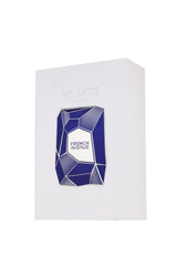 Atlantis Extrait EDP label art hints at citrus, coconut, cacao notes