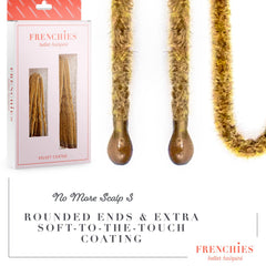 Frenchies French Twist hair pin rounded ends provide gentle scalp comfort.