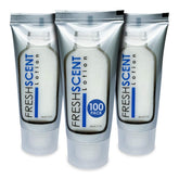 Freshscent lotion 1oz tube ready for hotel amenities and guest rooms.