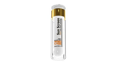 Close-up of FREZYDERM Sun Screen Color texture showing velvety tint blending smoothly.