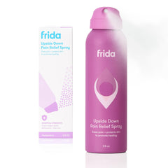 Frida Mom Anestético Spray, botella pulverizadora para alivio inmediato.