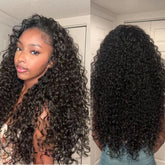 Frodio Curly Half Wig with adjustable cap for quick, secure styling.