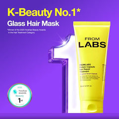 FromLabs Protein Capsule Hair Repair Texture close-up reveals micro-encapsulated actives for smoothness