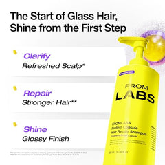 FROMLABS Protein Capsule Hair Repair Shampoo clarifying lather cleanses buildup.