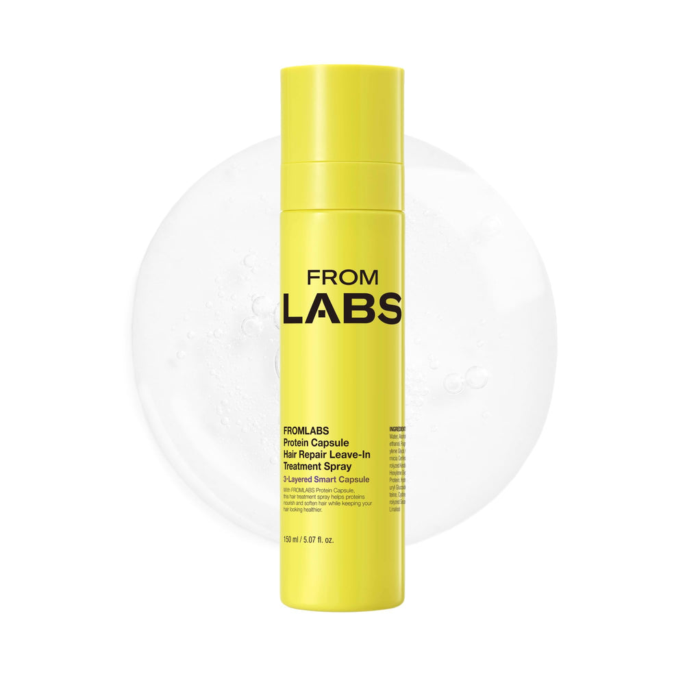 FROMLABS Protein Capsule Leave-In Spray desenreda rápidamente con hidratación ligera.