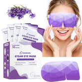 FRSHMORN mascarilla ocular de lavanda con vapor para dormir cómodo