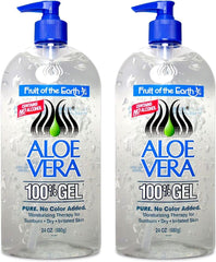 Fruit of the Earth gel de aloe vera 100% para piel tras el sol