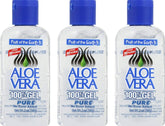 Fruit of the Earth Aloe Vera Gel bundle (3 bottles) shown for soothing skin.