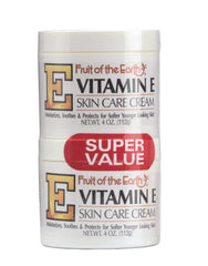 Fruit of the Earth Crema Vitamina E de 4 oz para hidratación diaria de piel seca