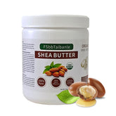 FSbbTaibanle raw shea butter 16oz shows ivory texture for deep skin hydration.