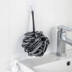Fu Store loofah sponge soft-foam-lather demonstrates rich foam for cleansing