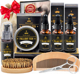 FullLIGHT TECH beard kit packaging showcases premium gift-ready presentation