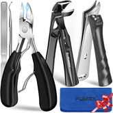 FUMAX 2026 toenail clippers with large opening for thick nails