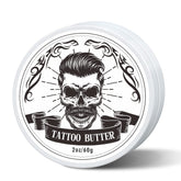 FUNAN Tattoo Butter aplica suavemente para iniciar el cuidado del tatuaje
