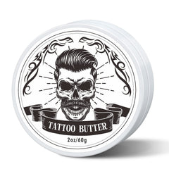 FUNAN Tattoo Butter aplica suavemente para iniciar el cuidado del tatuaje