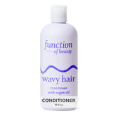 Function of Beauty: acondicionador ondulado con aceite de argán para brillo suave.
