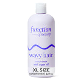 Function of Beauty Acondicionador para cabello ondulado, botella XL, hidratación profunda