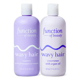 Function of Beauty shampoo para pelo ondulado, volcado, limpieza suave y fortalecedora.