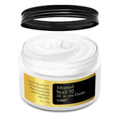 FUNNIR mucina de caracol 92% en crema, bote para hidratación profunda.