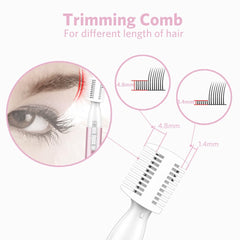 Funstant battery-operated facial trimmer for cordless use