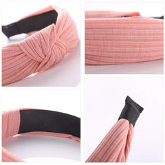 Funtopia diadema cabello nudo cruzado colores variados para combinar