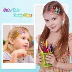 Funtopia easy-to-use clip design for quick, snag-free hair styling.