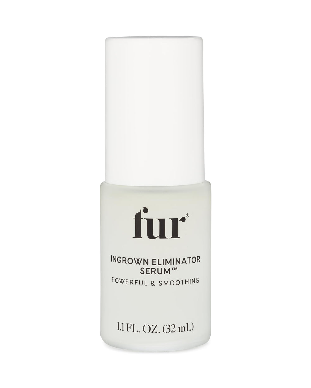 Fur Ingrown Eliminator Serum bottle on a clean surface for post-removal care.
