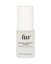 Fur Ingrown Eliminator Serum bottle on a clean surface for post-removal care.