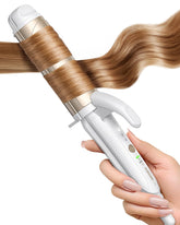 FURIDEN Lite dual-voltage curling iron angle view for versatile styling on the go.
