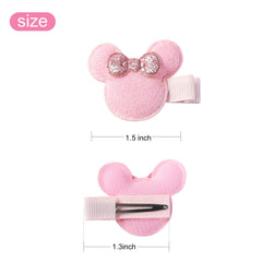Furutonhe gold glitter mouse ears pair for festive shine