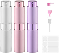 Fusupak 8ml travel atomizer showing compact refillable design for on-the-go fragrance needs.