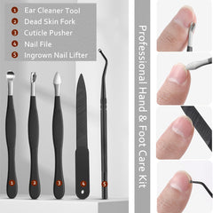 Fuwddy ingrown nail lifter tool lifting edge with control.