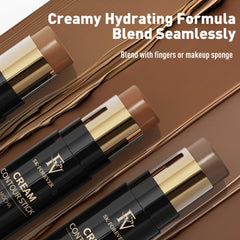 FV Contour Stick 01 Amber tono frío para un contorno natural.