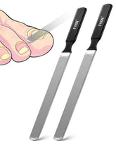 FVION double-sided nail file smoothing thick nails for a salon-quality finish