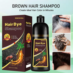 Fvquhvo color shampoo applied with gloves for clean results