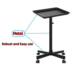 FWOD BIBTO dental tray in-clinic use highlighting clean, durable metal surface for tools.